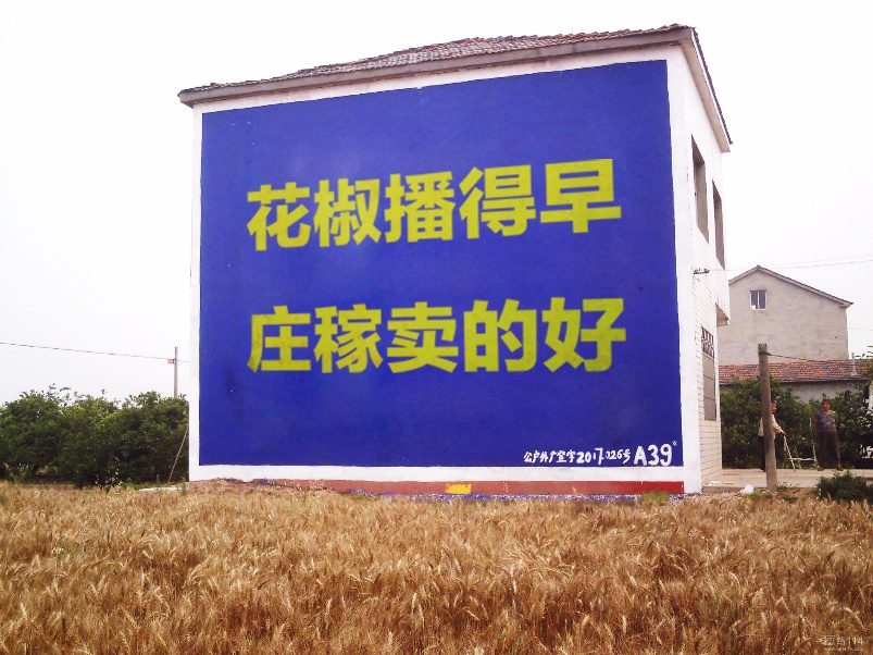 怪不得广告公司招不到好文案，月薪３万的文案都去农村刷墙了 